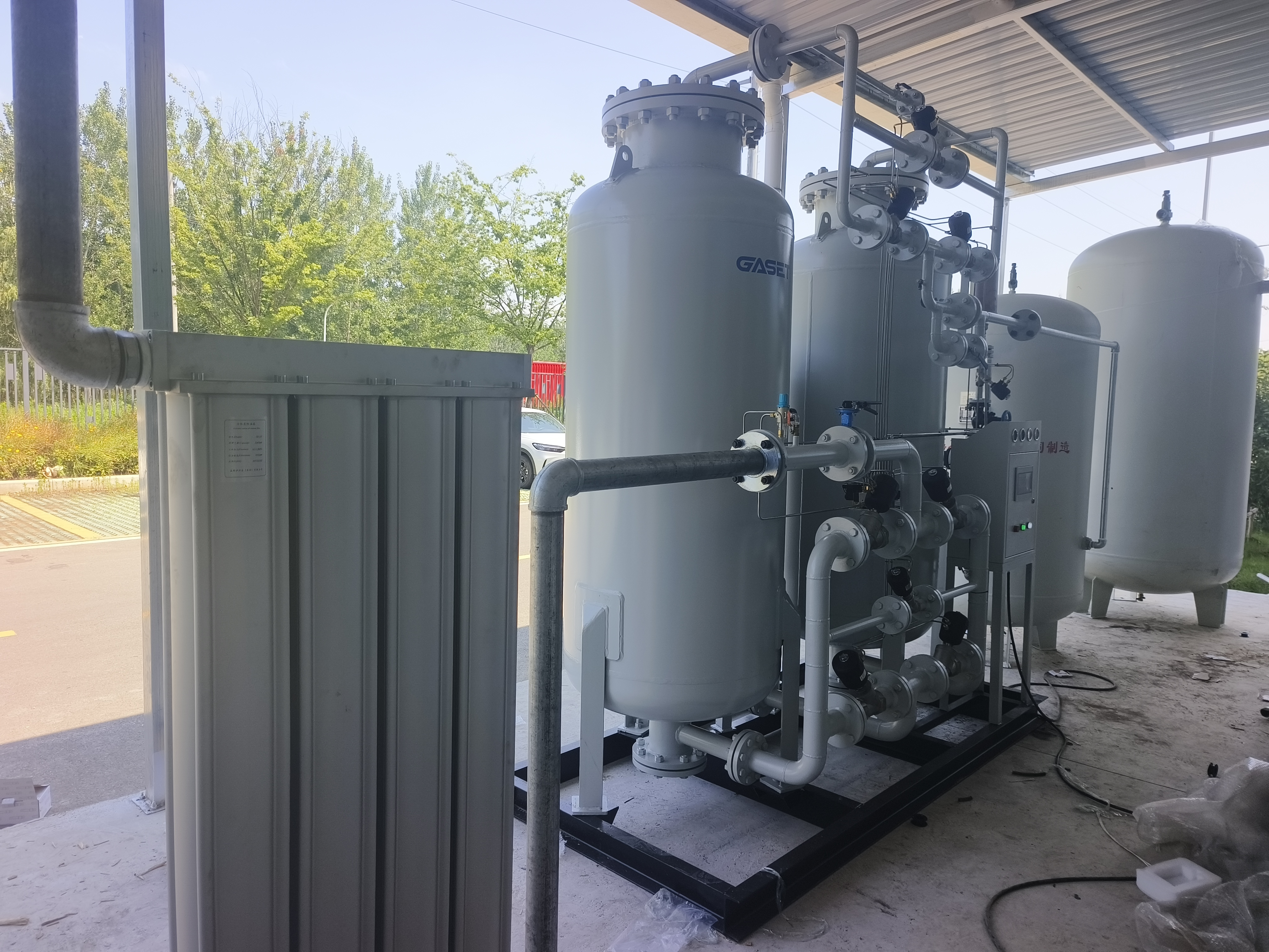 Napa Tank Buffer Nitrogen Penting Kanggo Sistem Generator Nitrogen PSA